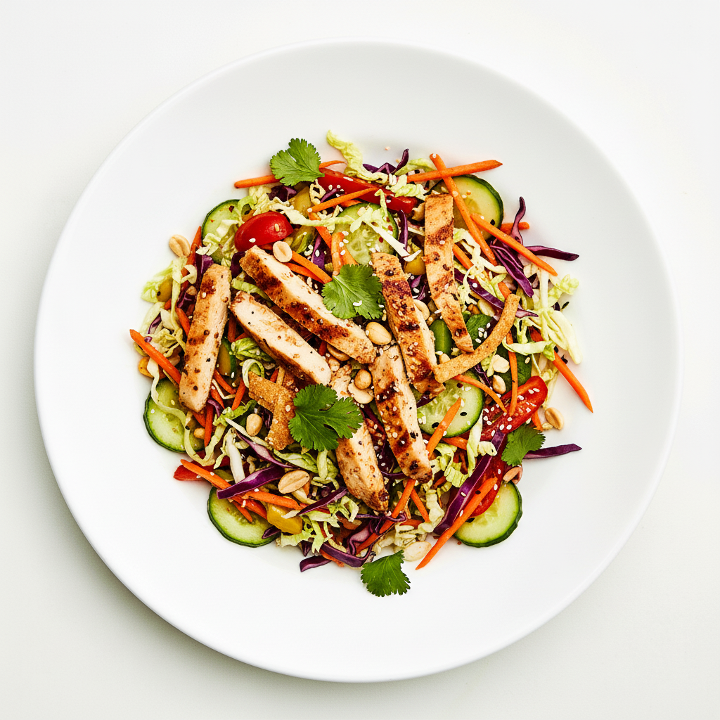 Soba Noodles Salad Full