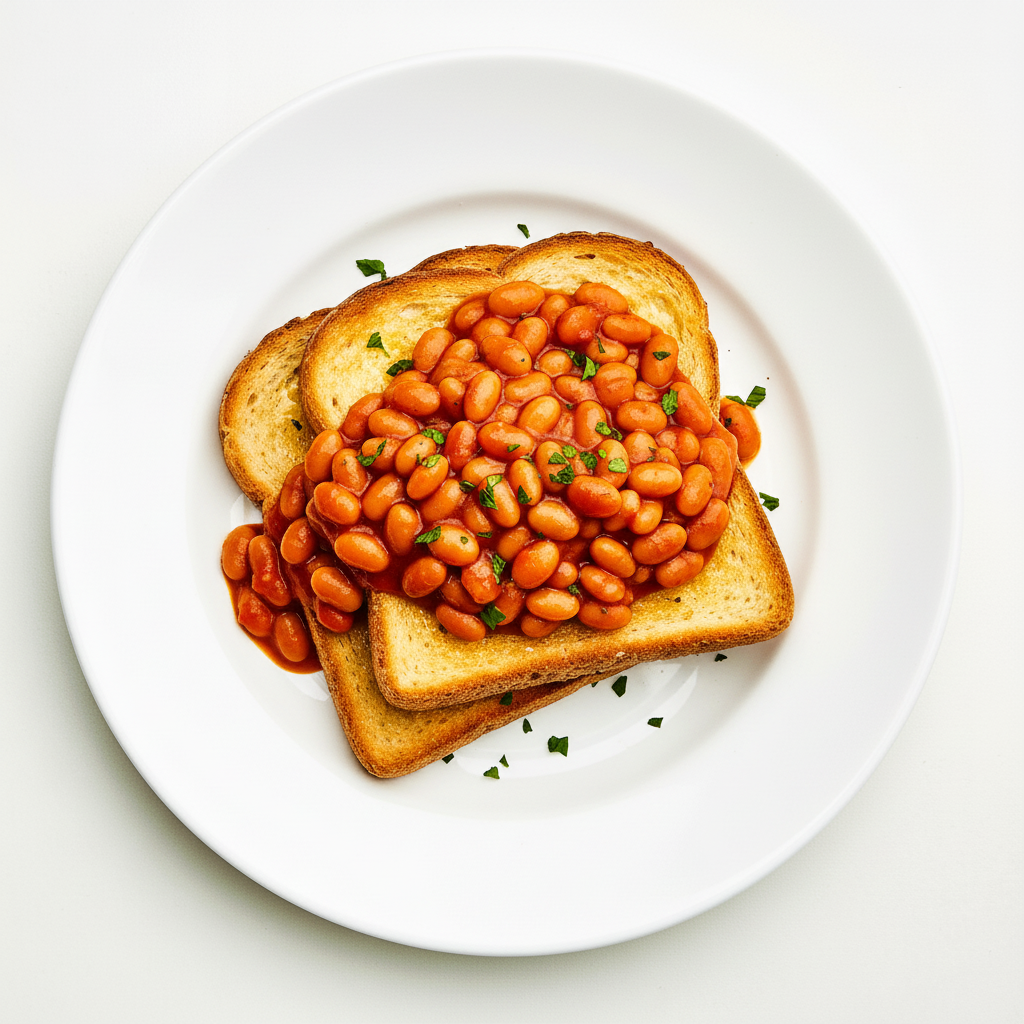 Baked Beans on Toast (GFO) Full