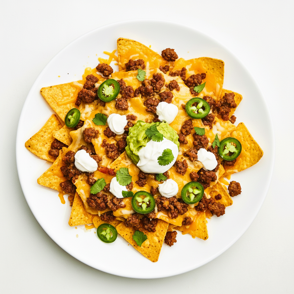 Beef Nachos Full