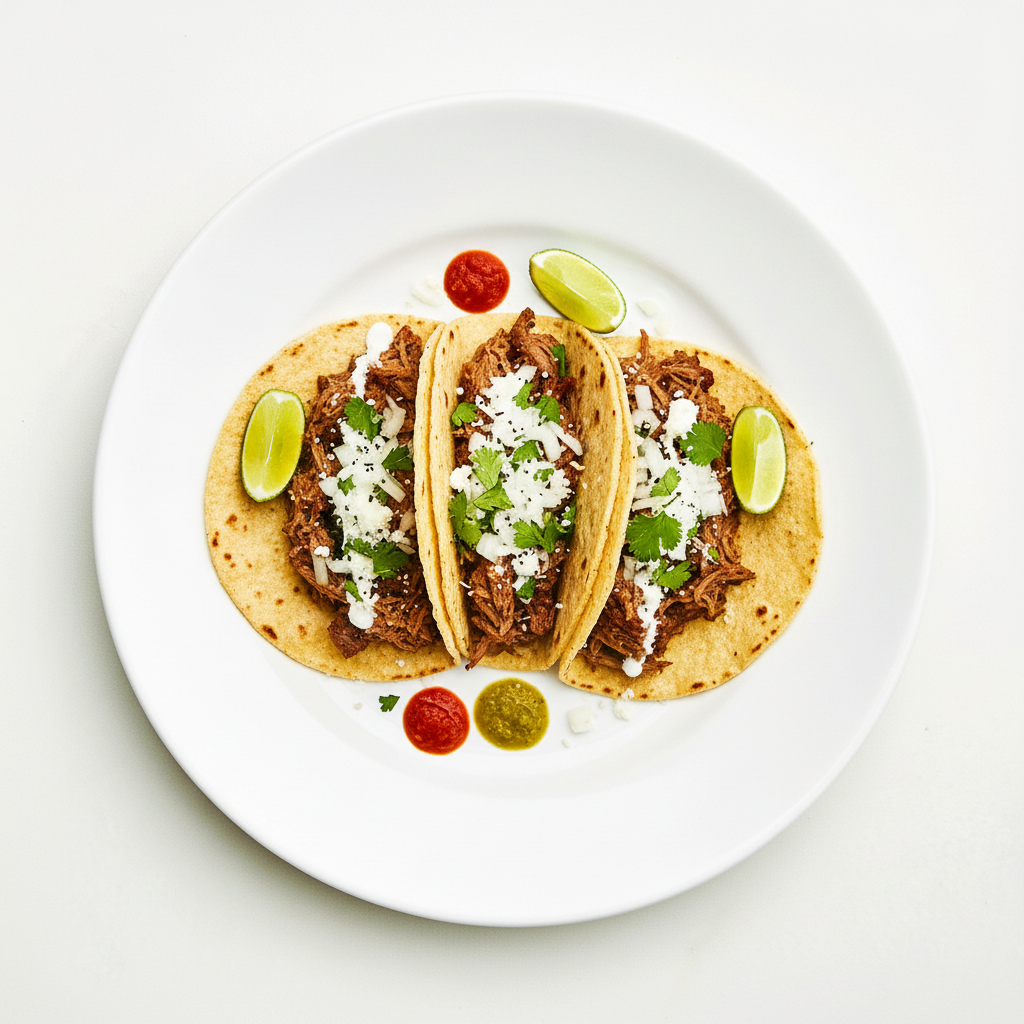 Shredded Beef Tacos [2] Full