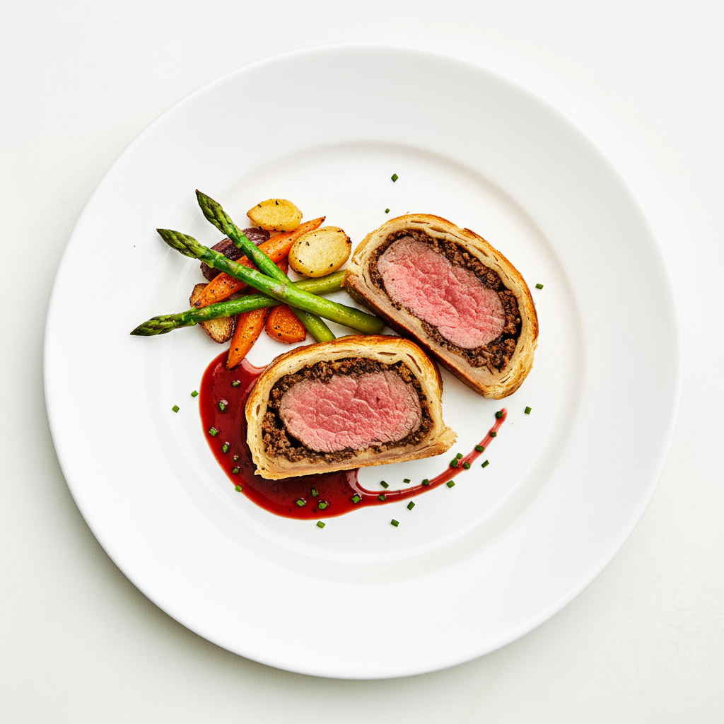 Vegan mushroom Wellington Full