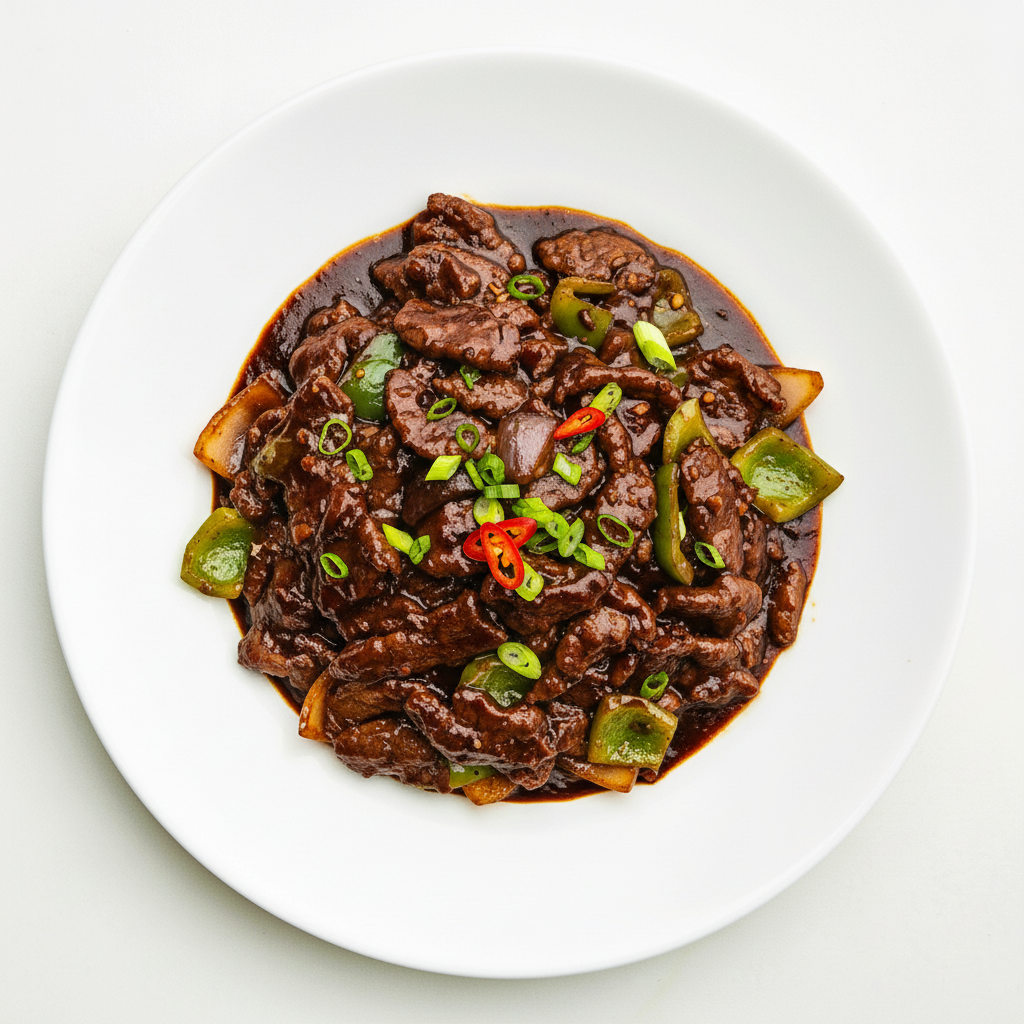 BEEF WITH BLACK BEAN Full