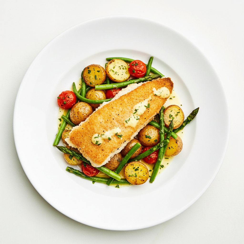 Beer Battered Blue Grenadier (Smaller Serve) Full