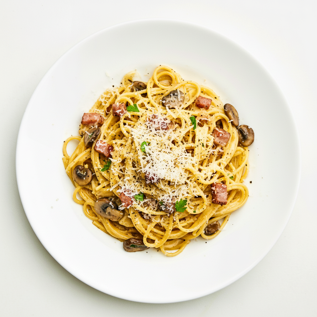 CHICKEN BOSCAIOLA PENNE Full