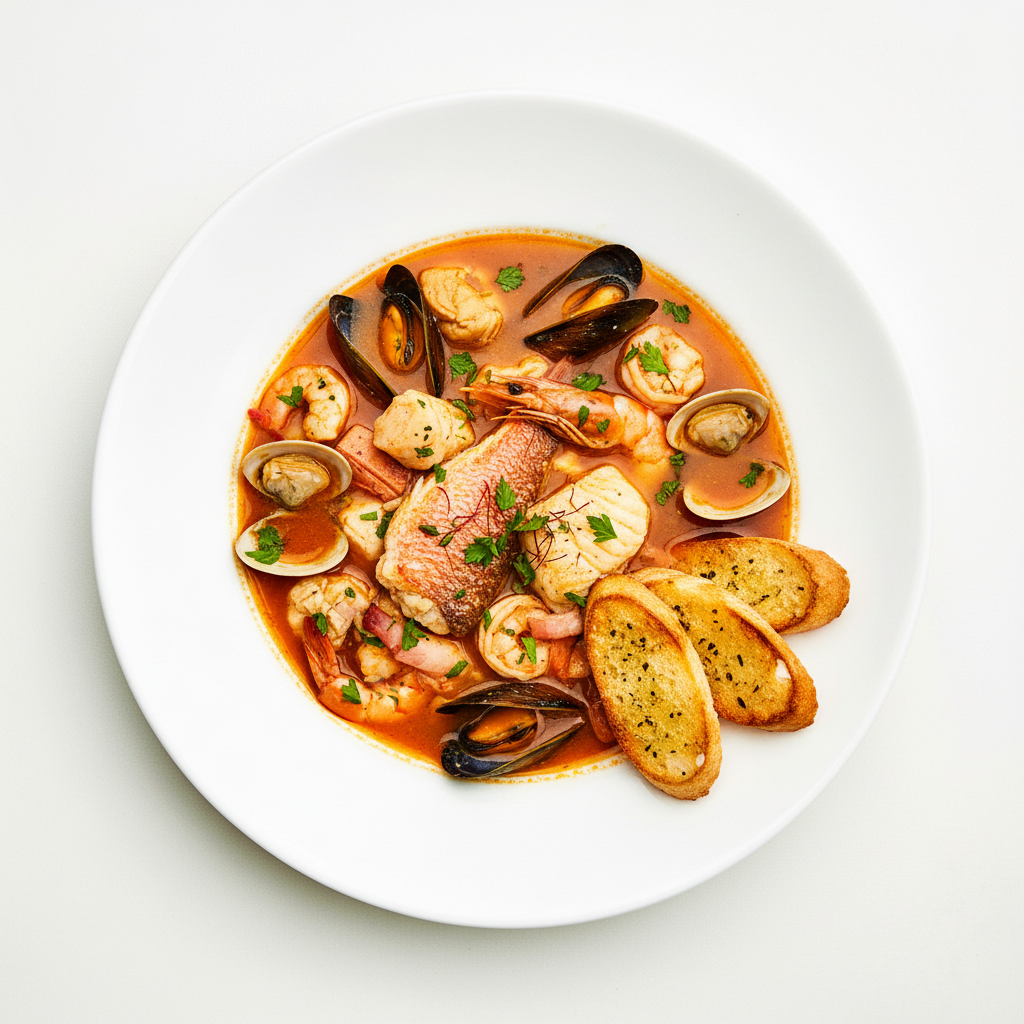 Redfish, Stewed, Normandy Style Full