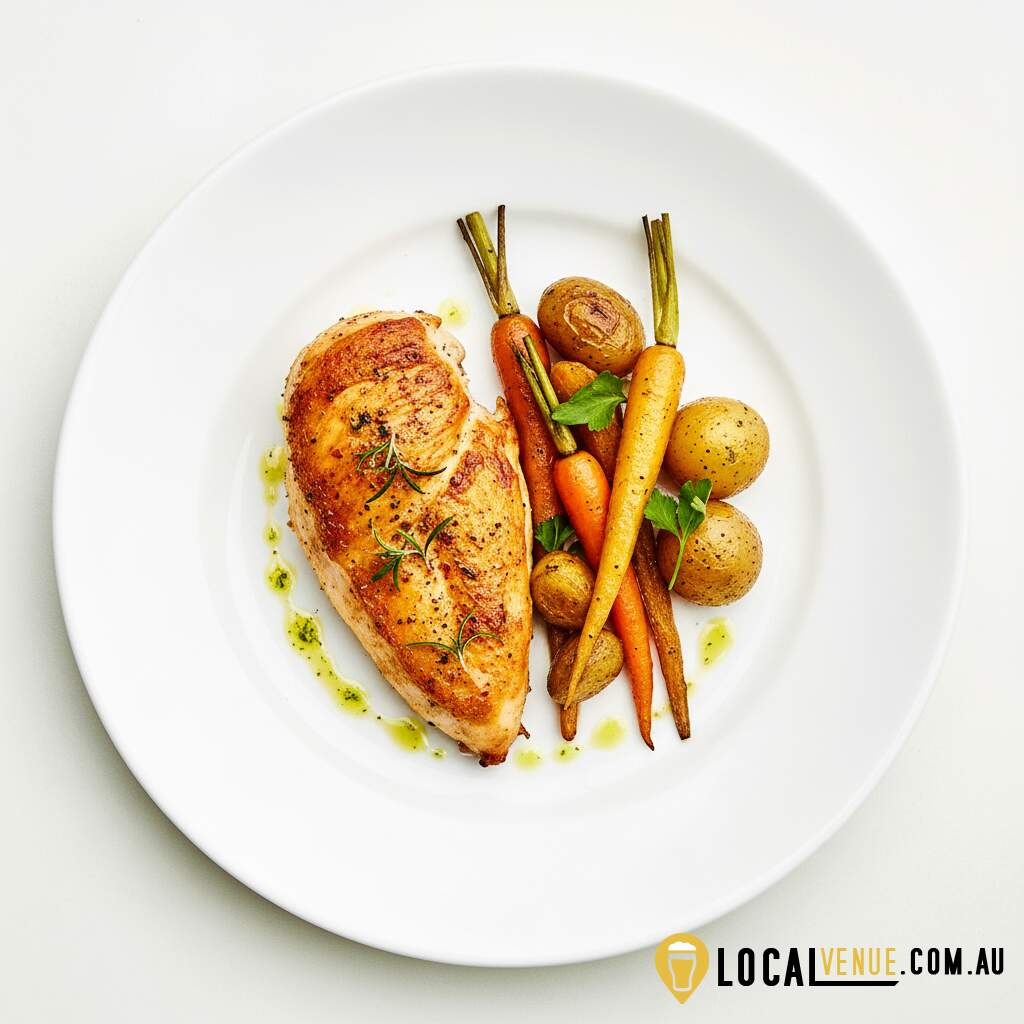 Butterflied & roasted chicken, chimichurri Full
