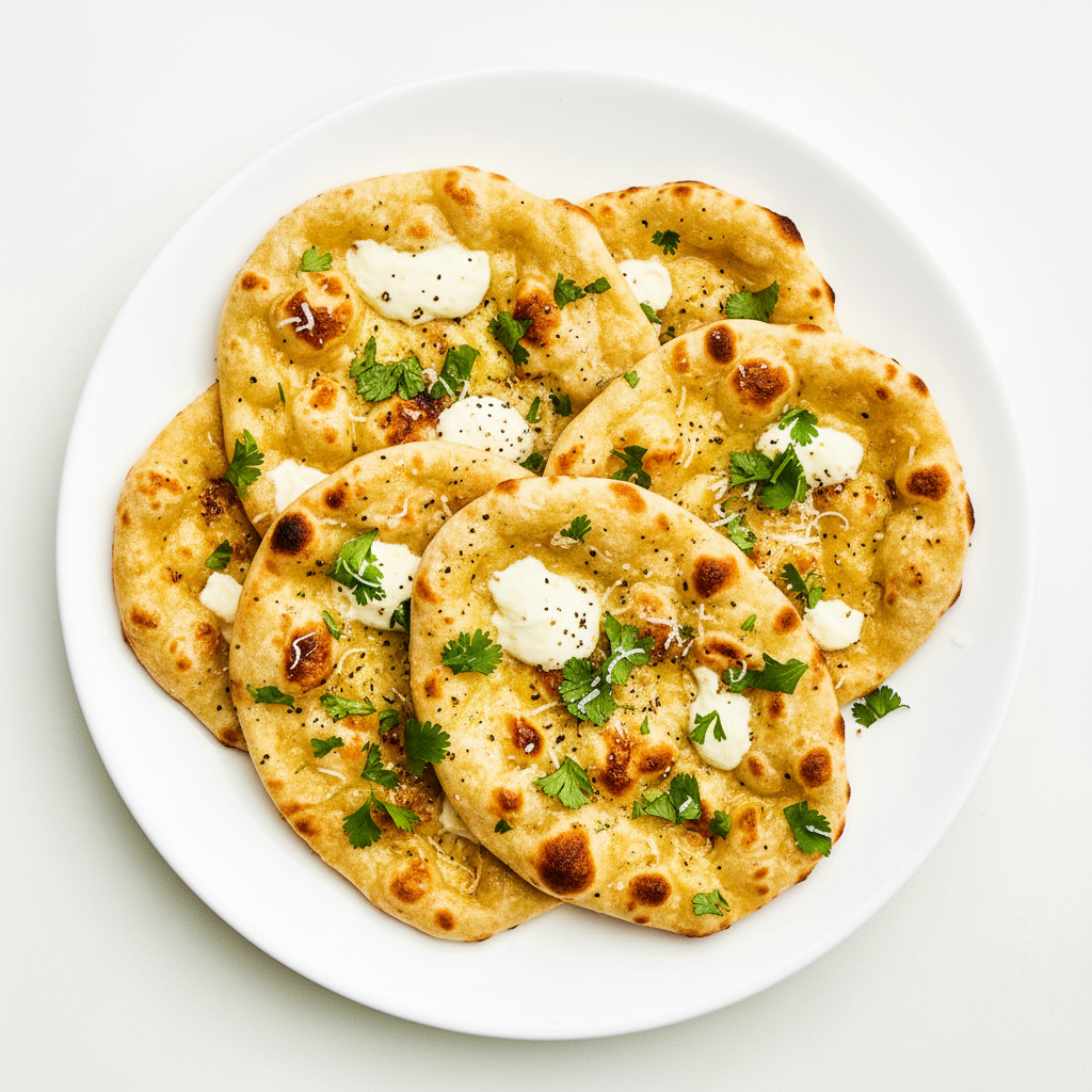 GARLIC & CHEESE NAAN Full