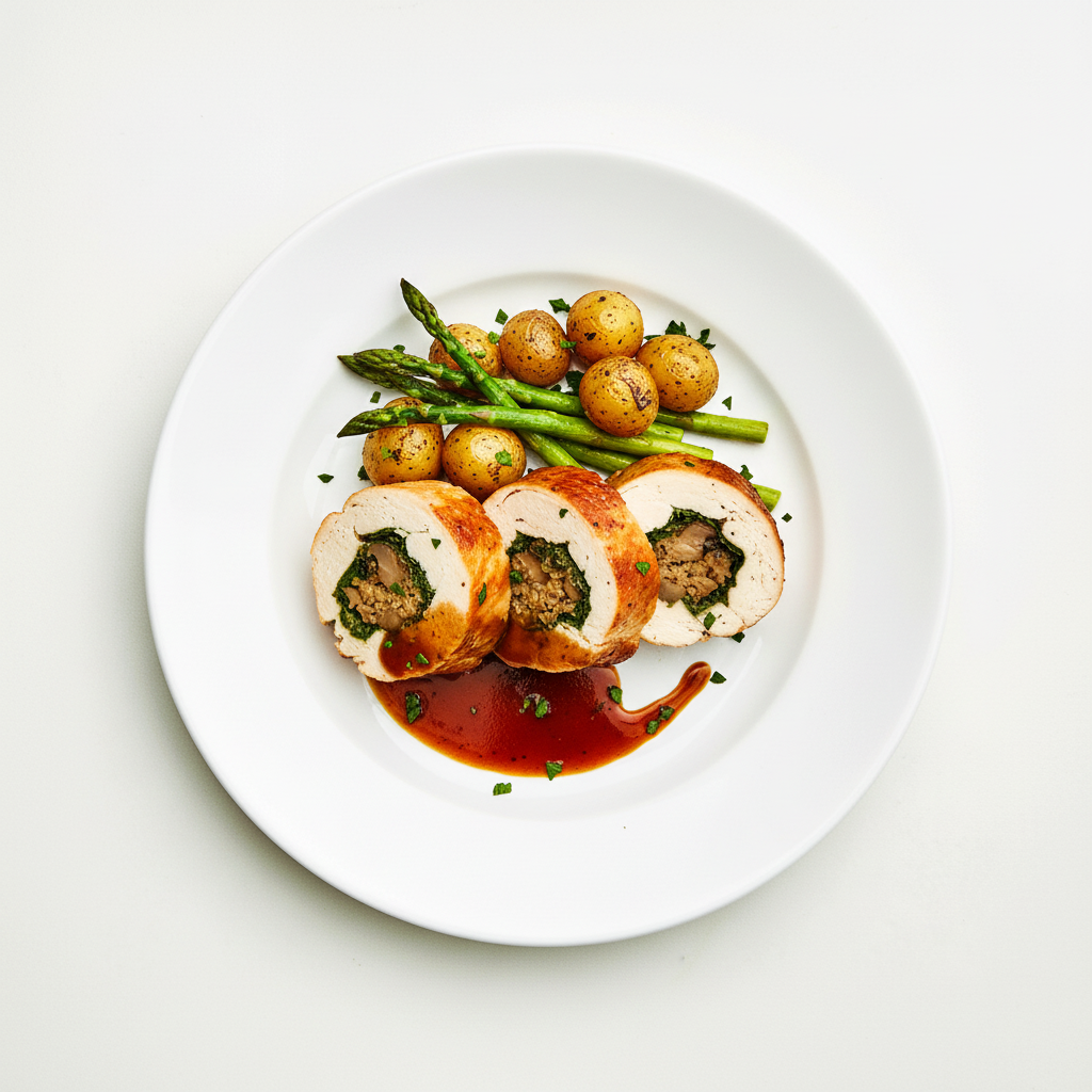 DECO Bacon Wrapped Chicken Roulade Full