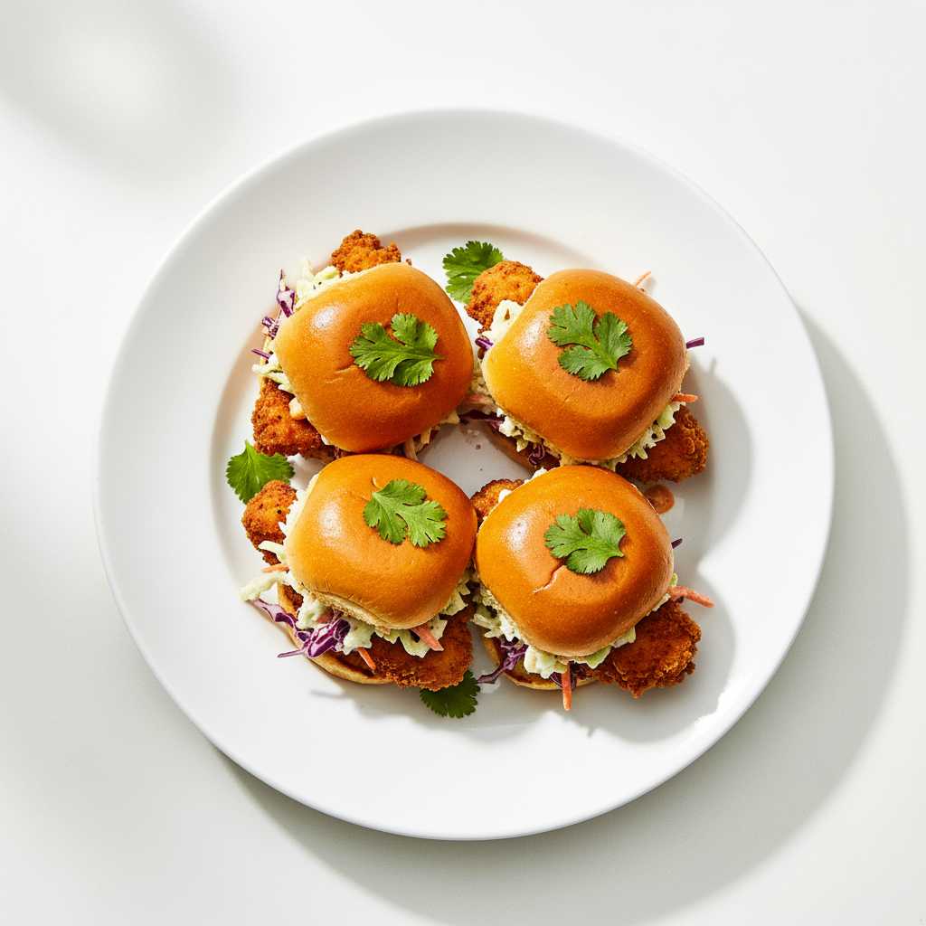 Crispy chicken slider Full