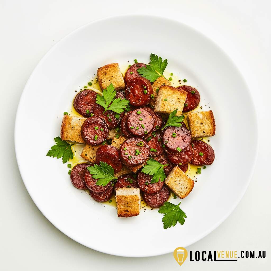 HOMEMADE PORK N FENNEL SAUSAGE BITES (4pcs) Full