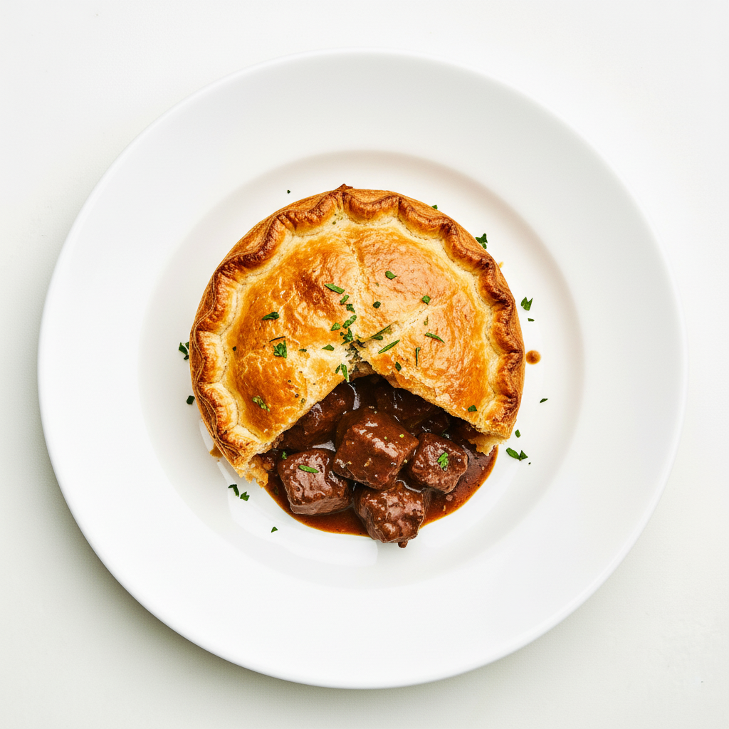 Chunky Beef Pies Full