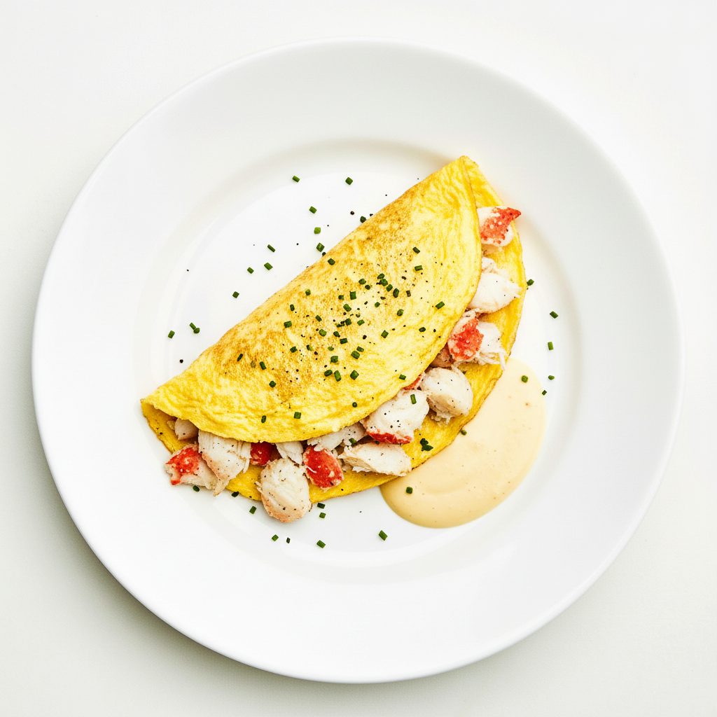 KING PRAWN OMELETTE WITH CHINESE GRAVY (I) Full