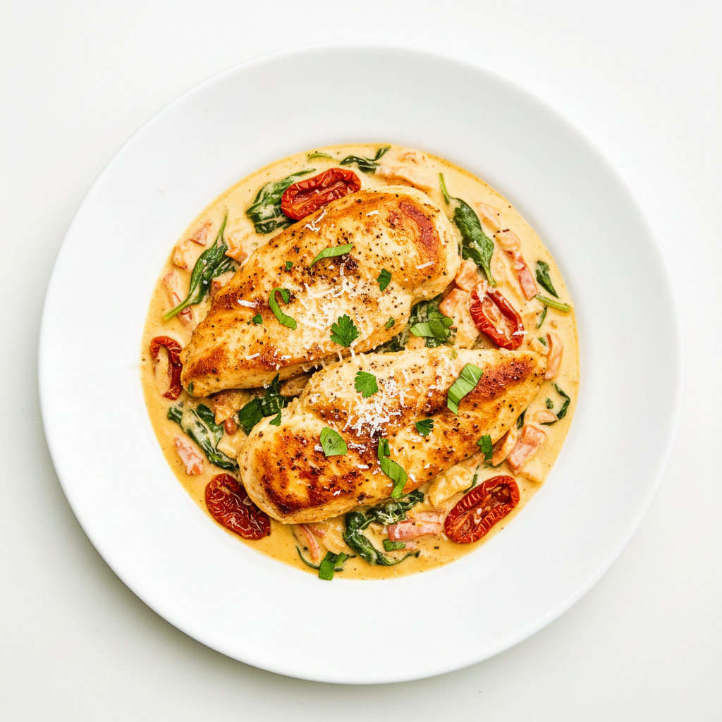 CHICKEN BOSCAIOLA (GF) Full