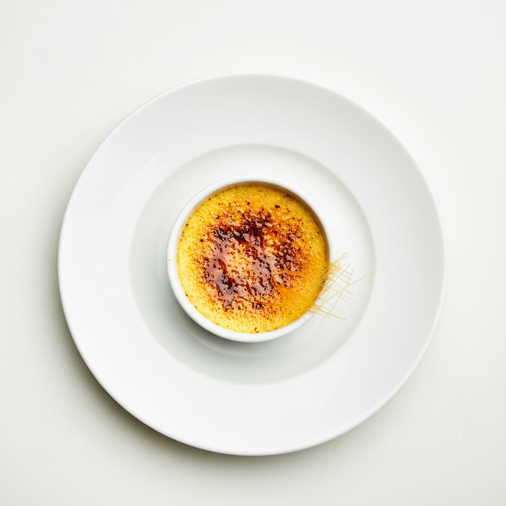 Vegan coconut & vanilla crème brulee Full