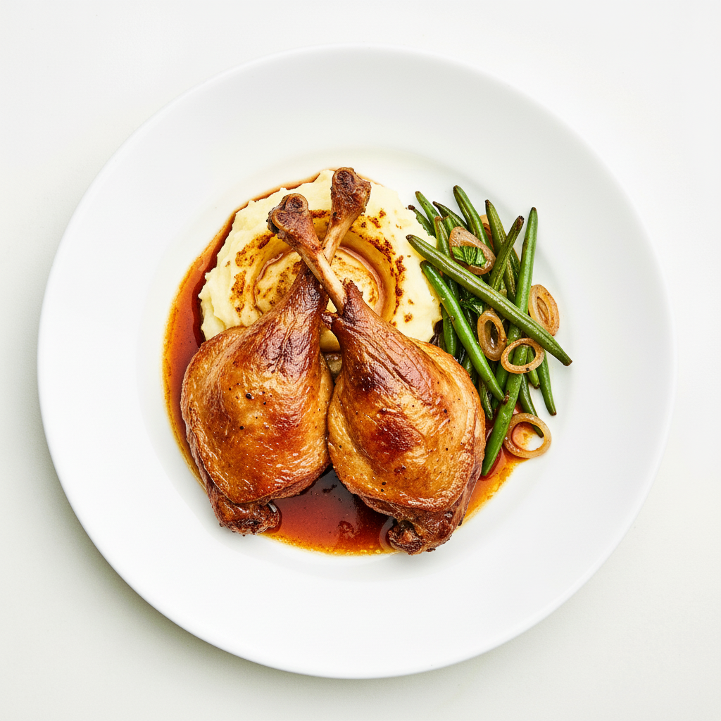 Roasted duck Maryland Full