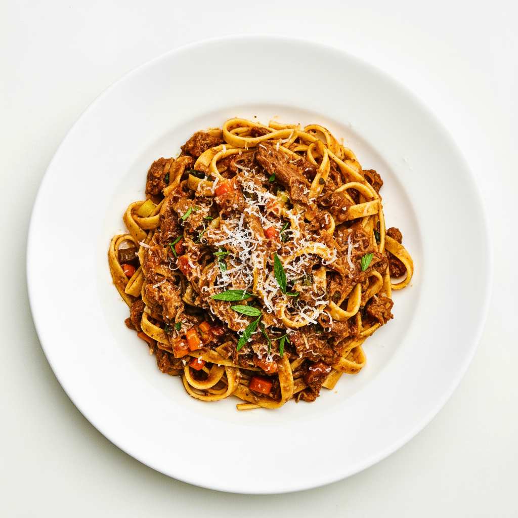 DUCK & MUSHROOM FOGLIE D'ULIVO PASTA Full