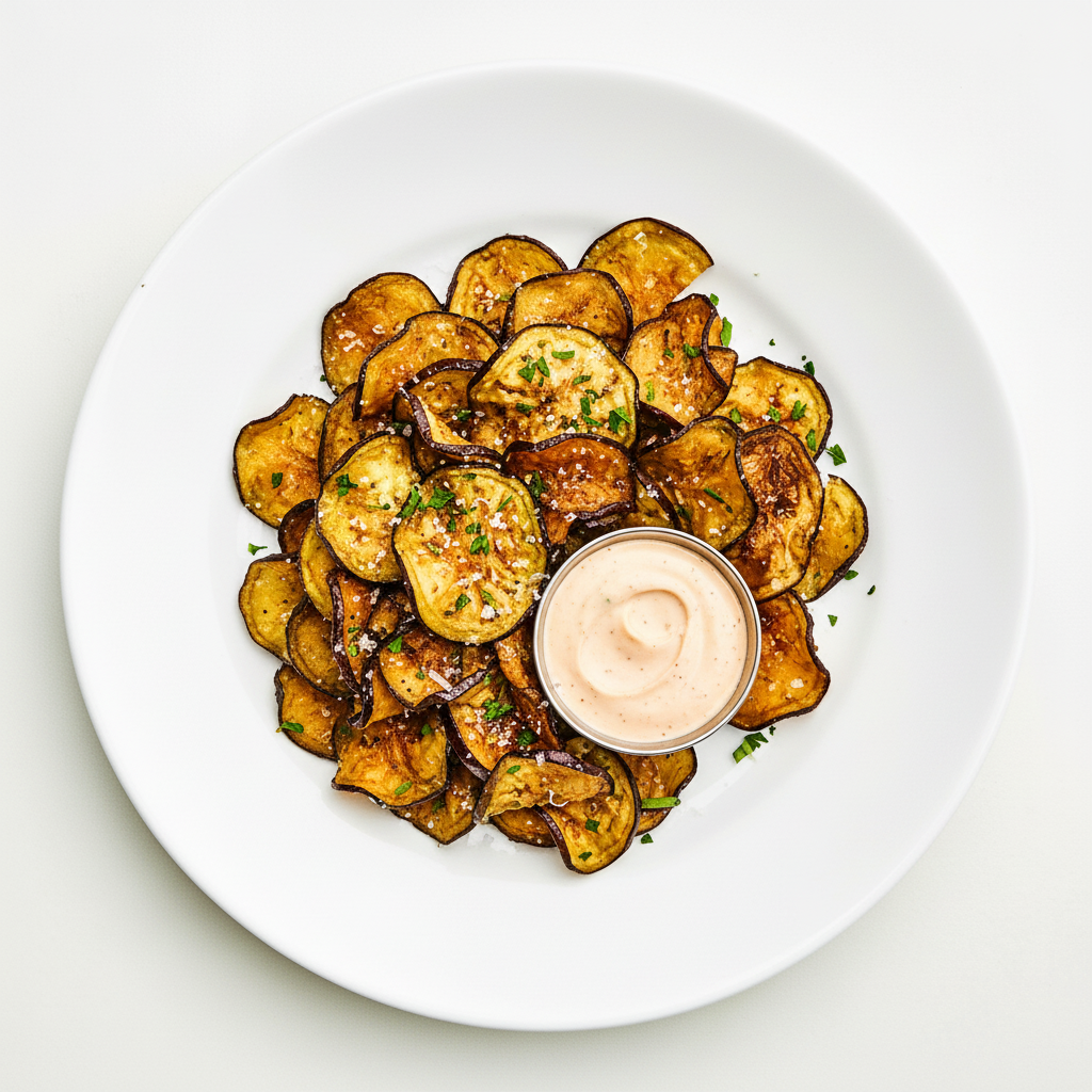 STICKY CARAMEL CRISPY EGGPLANT Full