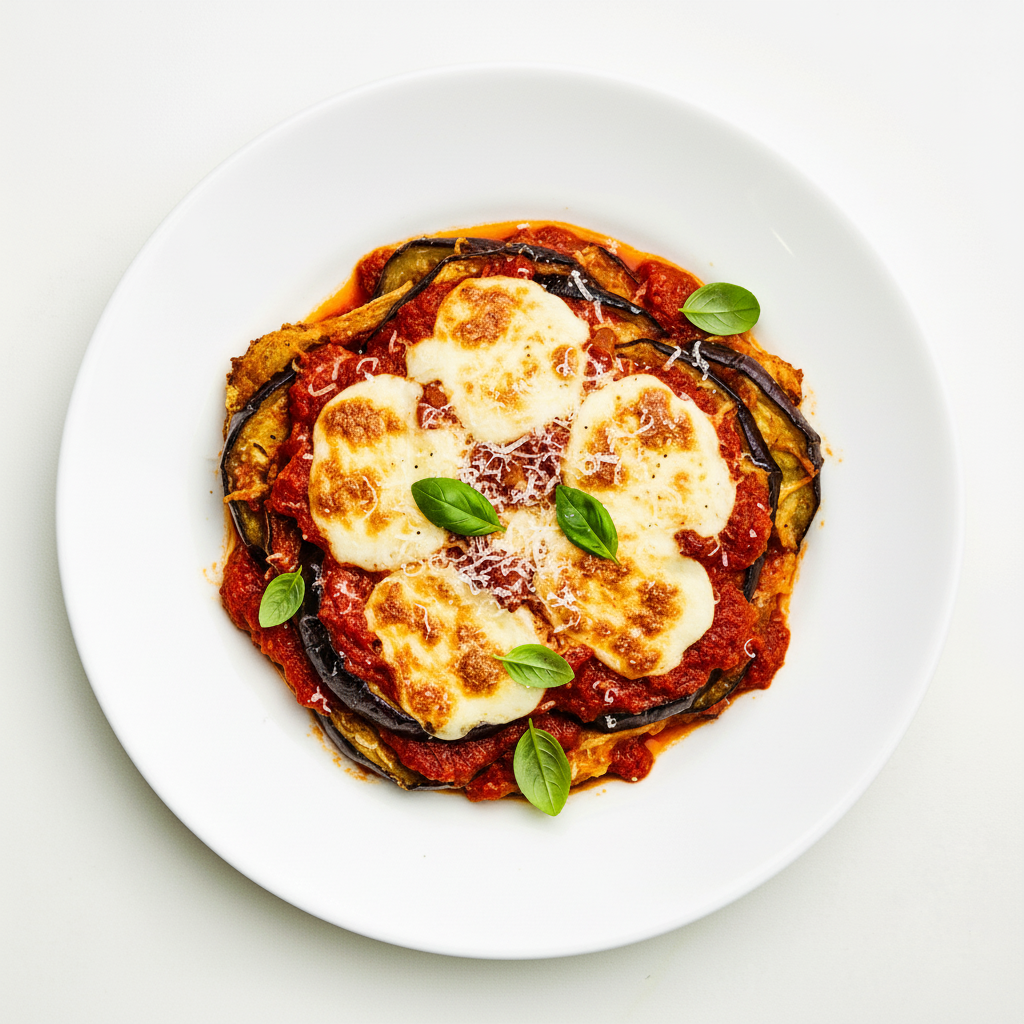 Eggplant Parmigiana Full