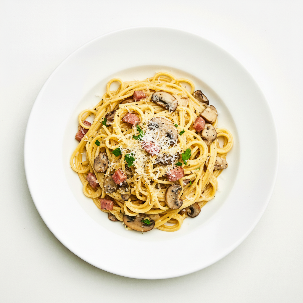 CHICKEN BOSCAIOLA PENNE Full