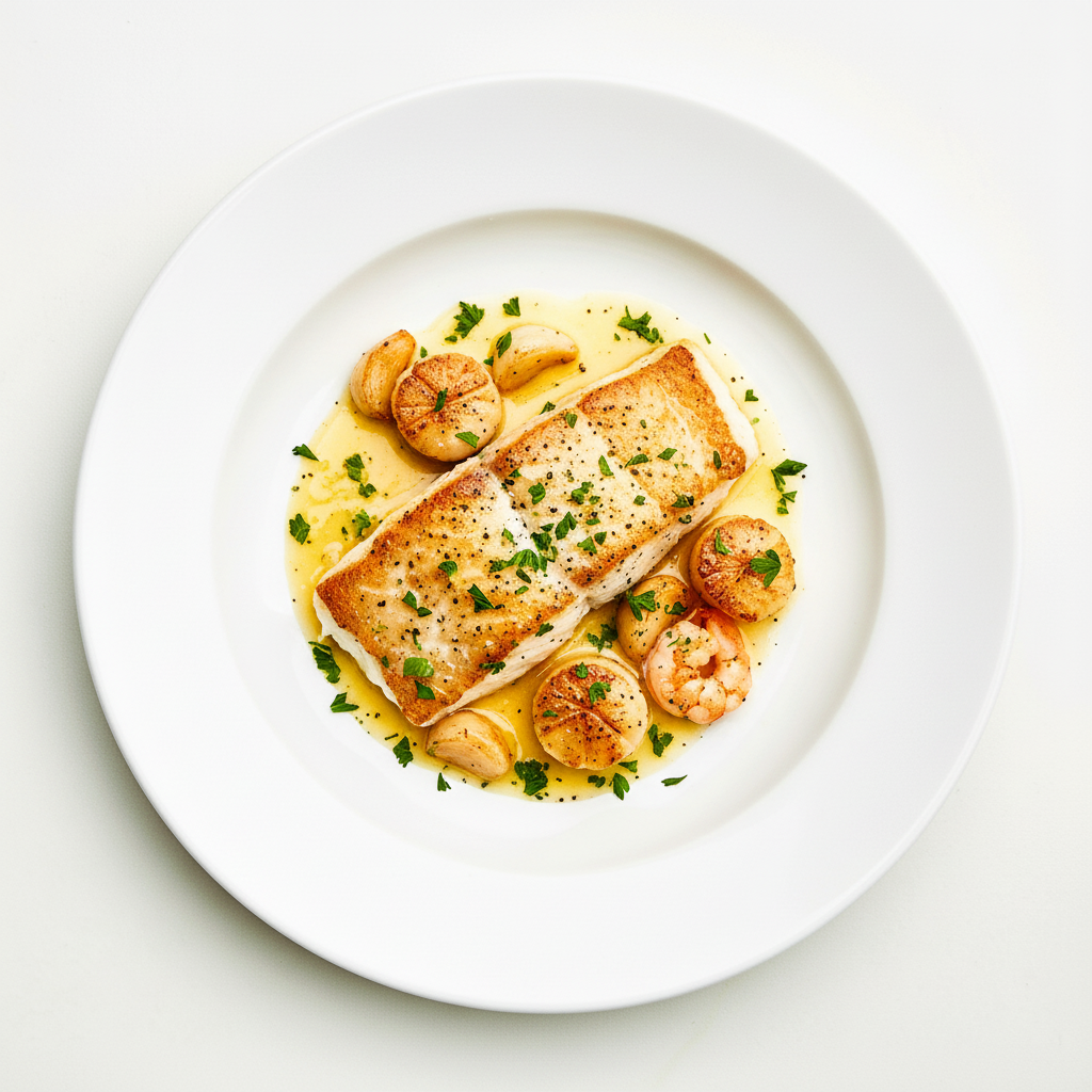 Fish with Garlic Sauce Full