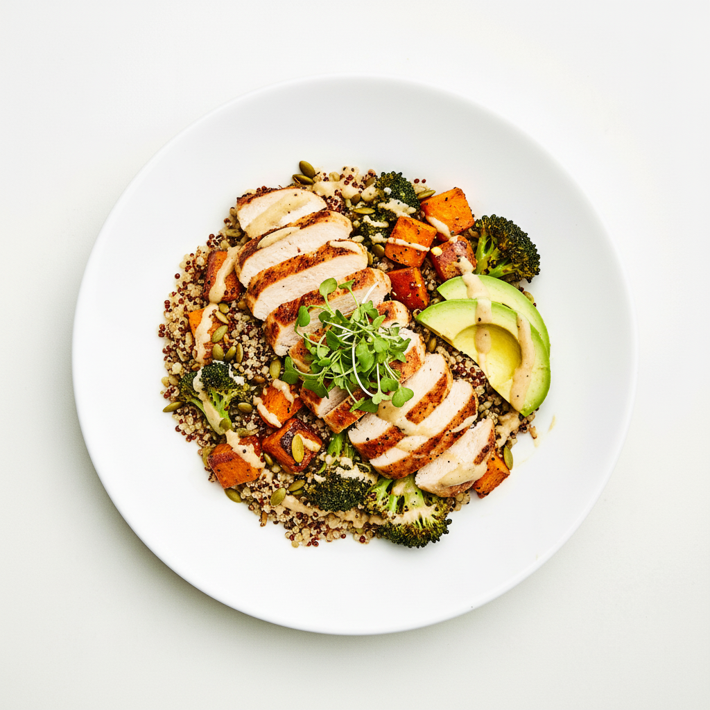 TRICOLOUR QUINOA SALAD Full