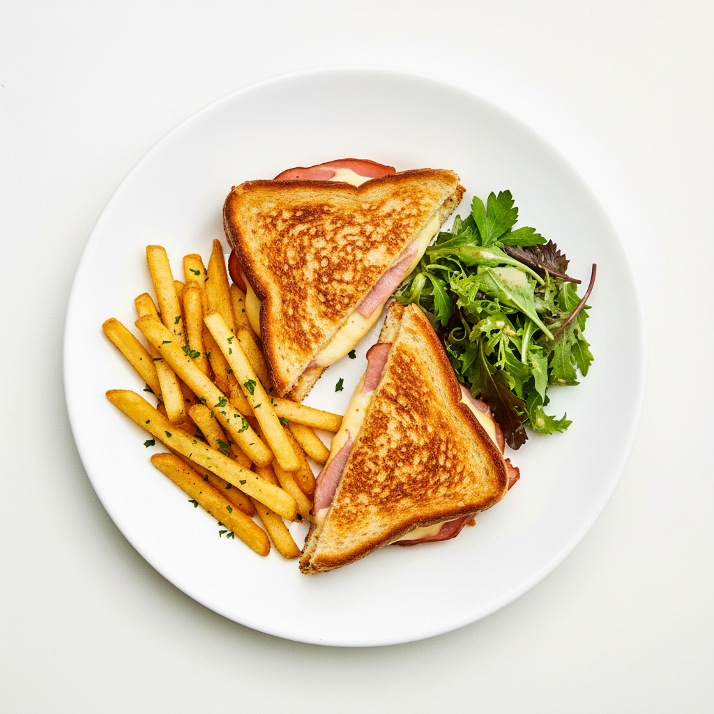 Ham & cheese toastie Full