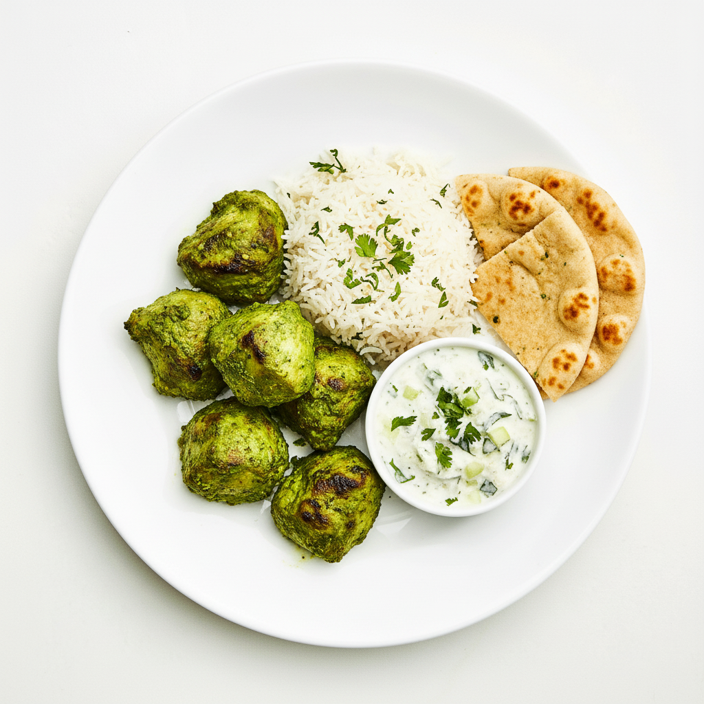 Hariyali Murgh Tikka (GF) Full