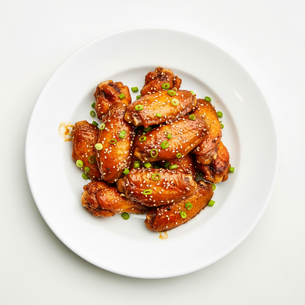 Sticky Honey-Soy Chicken Wings Full