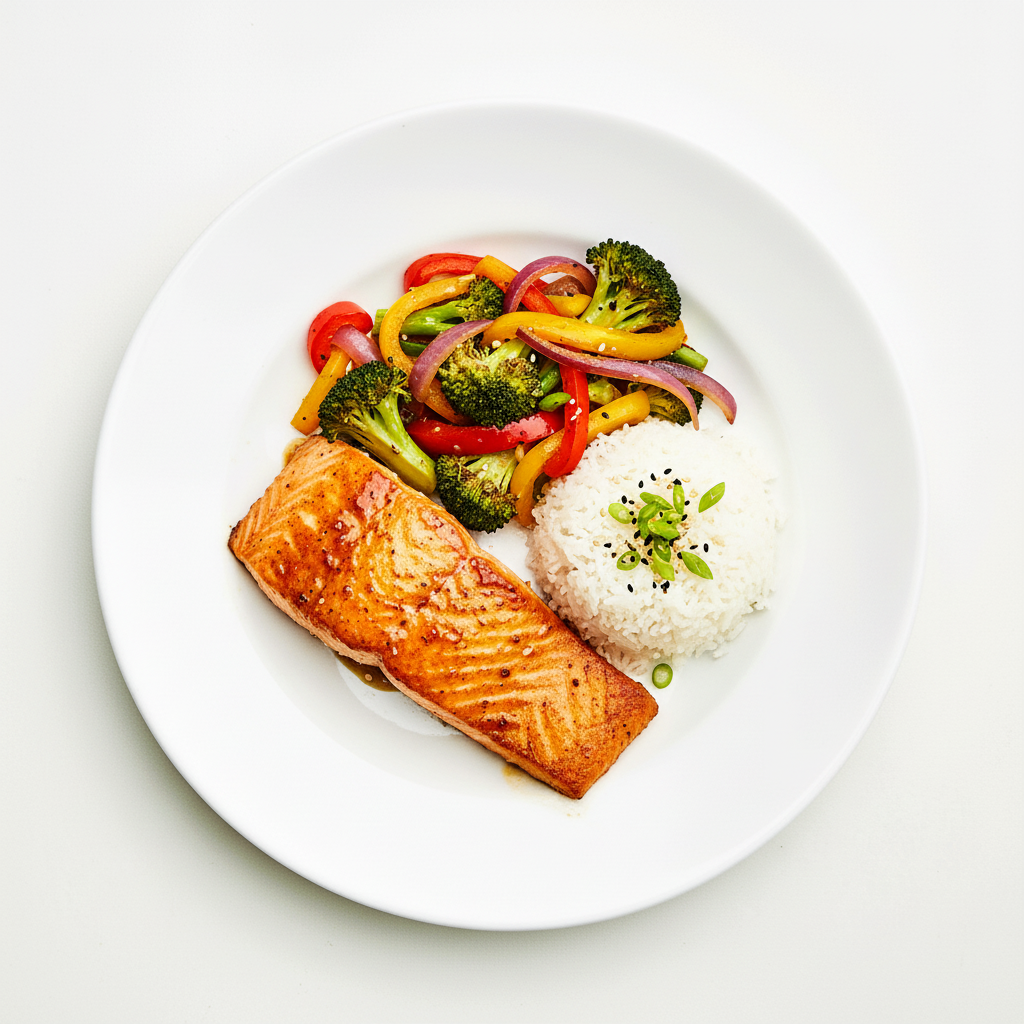 SALMON IN SOY GINGER SAUCE (DF) Full
