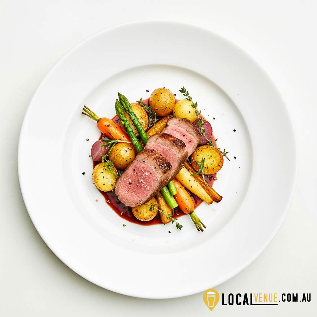 Wood roasted lamb loin Full