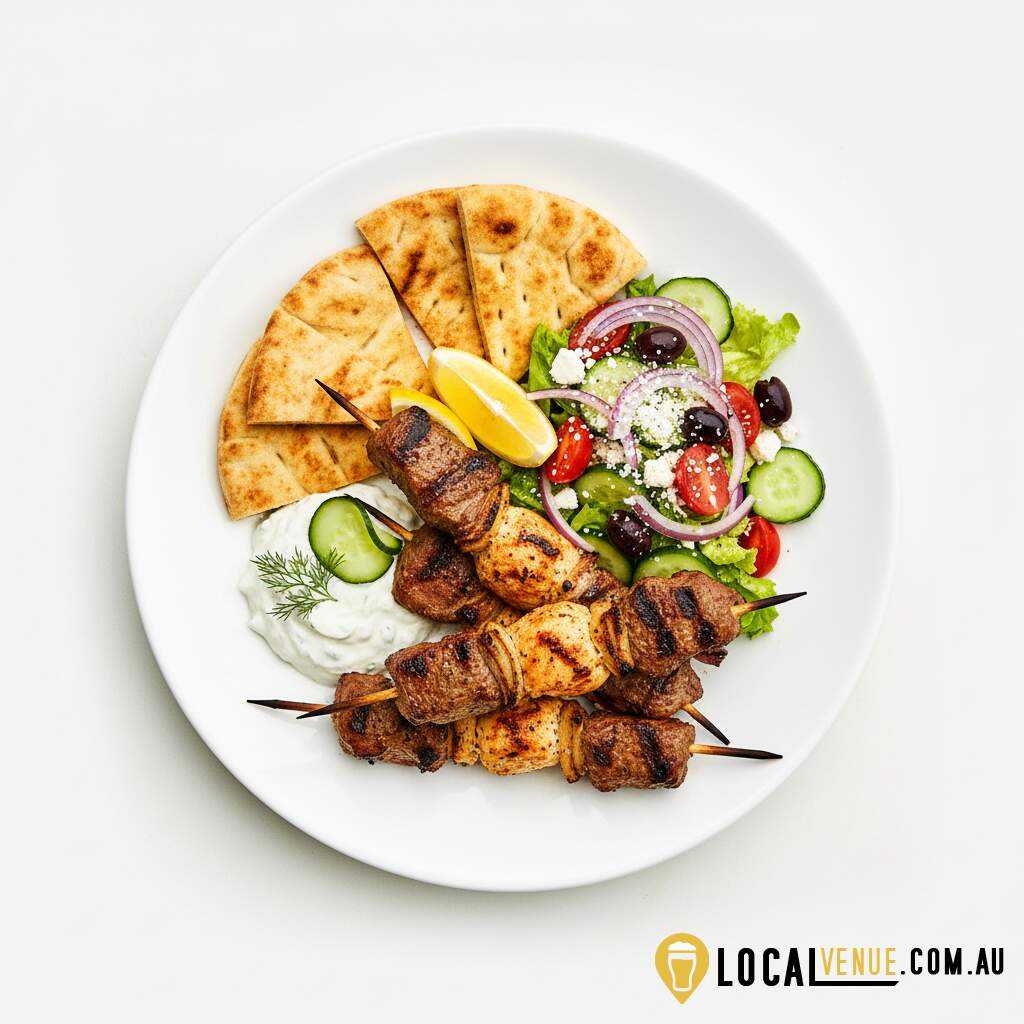 SURF & TURF SOUVLAKI TRIO Full