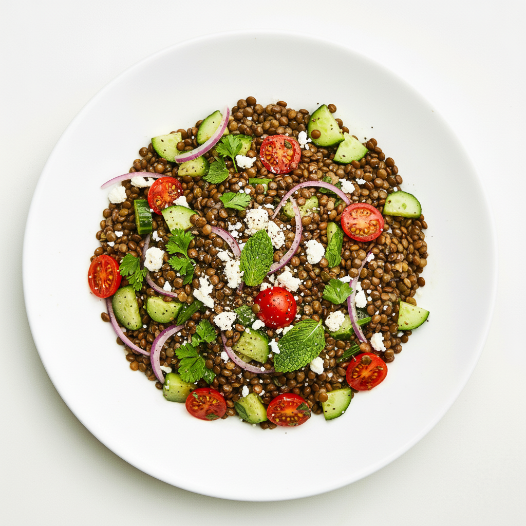 Spring Lentil Salad Full