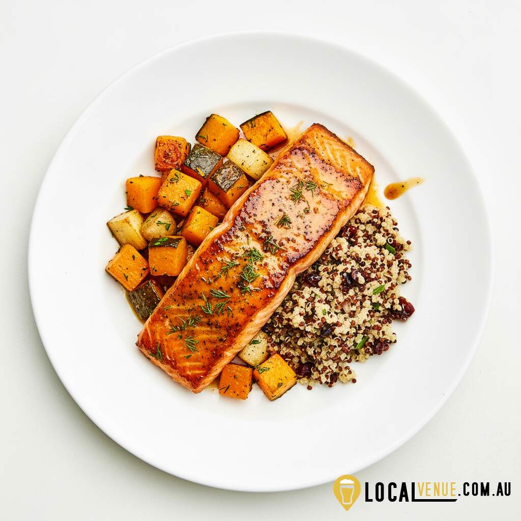 Maple Mustard Salmon Full