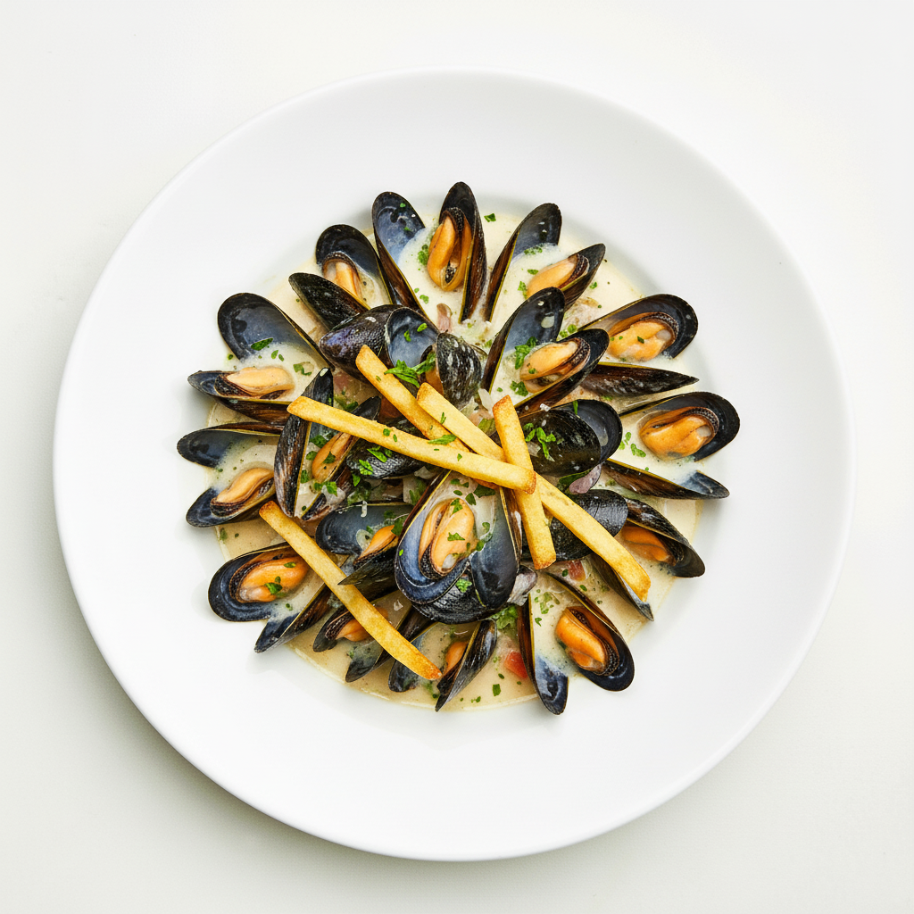 Mussels Mariniere Full