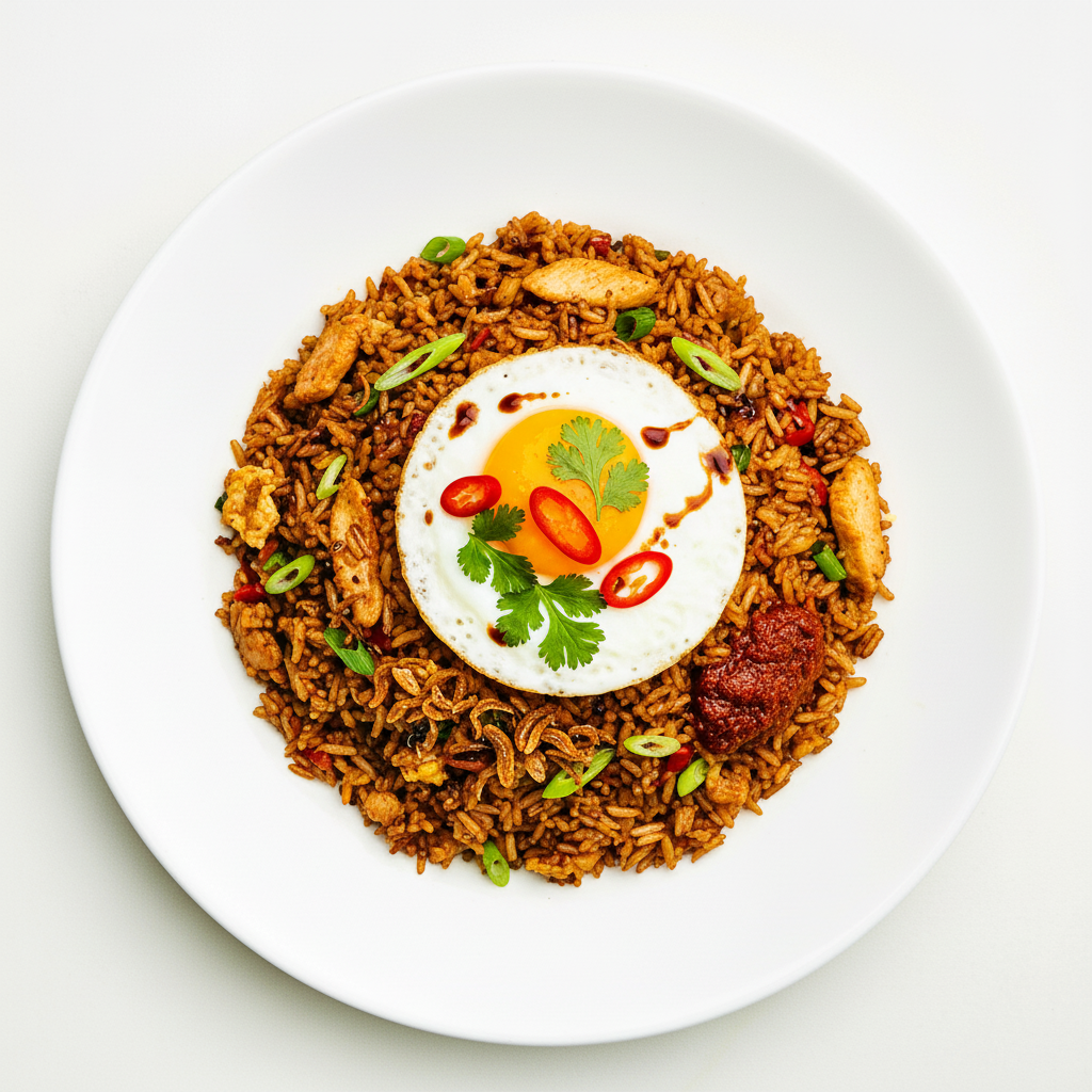 CHICKEN NASI GORENG Full