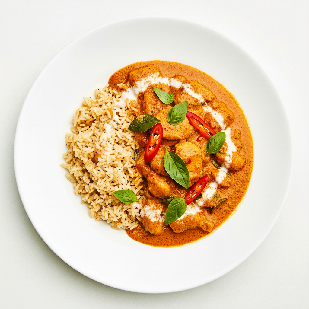 THAI PANANG CHICKEN CURRY (DF) Full