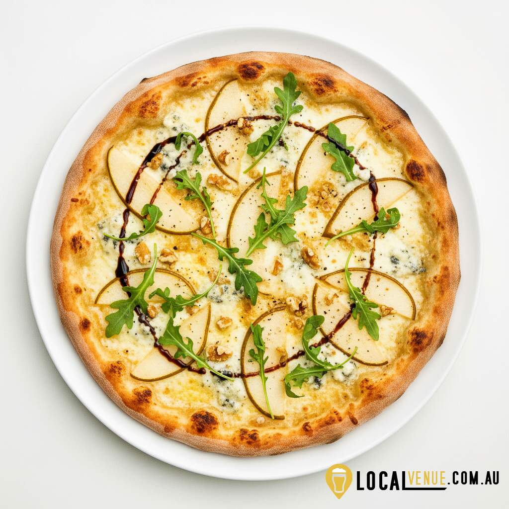 PEAR & GORGONZOLA PIZZA Full