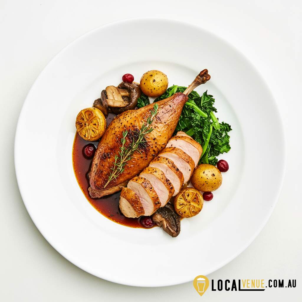 Roast pheasant 3-courses Full