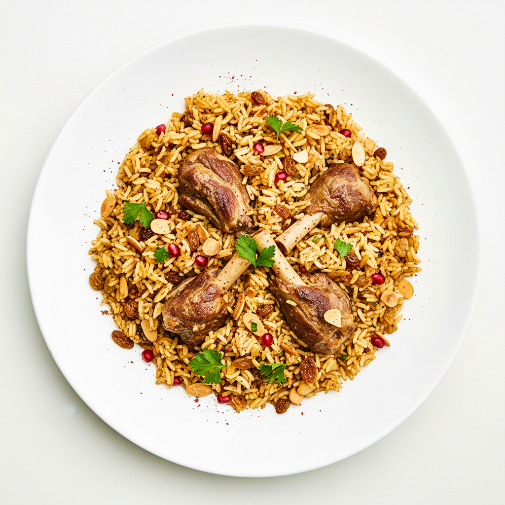 Wild rice pilaf Full