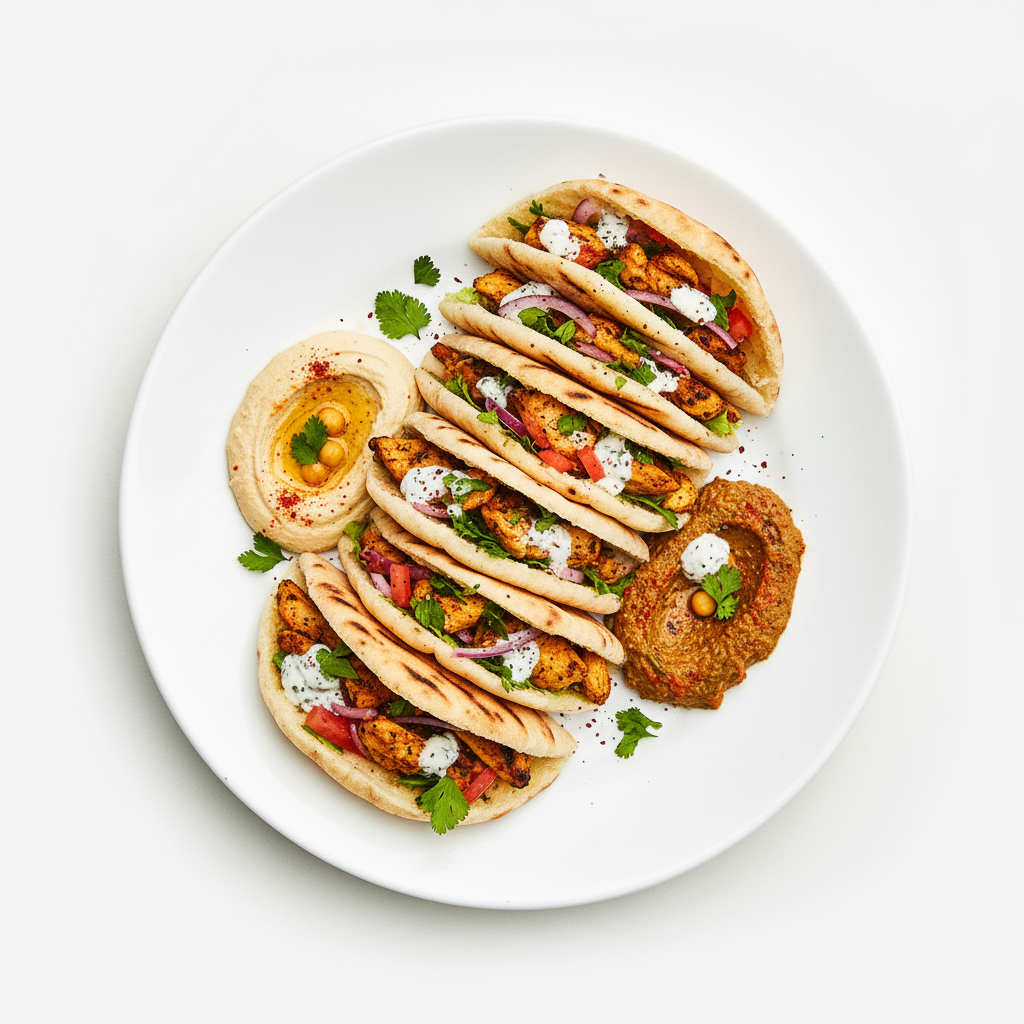 GRILLED PITA LINE FLATBREAD Full