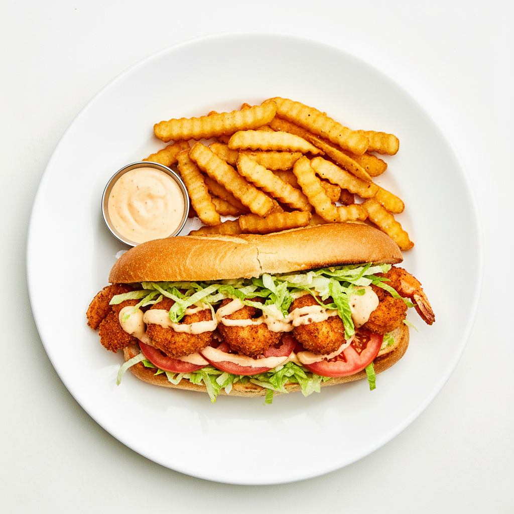 South West Smoked Po-boy Full