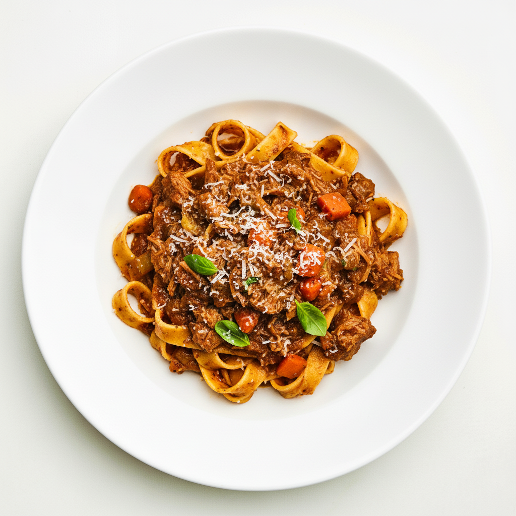 Spicy Pork Ragu Full