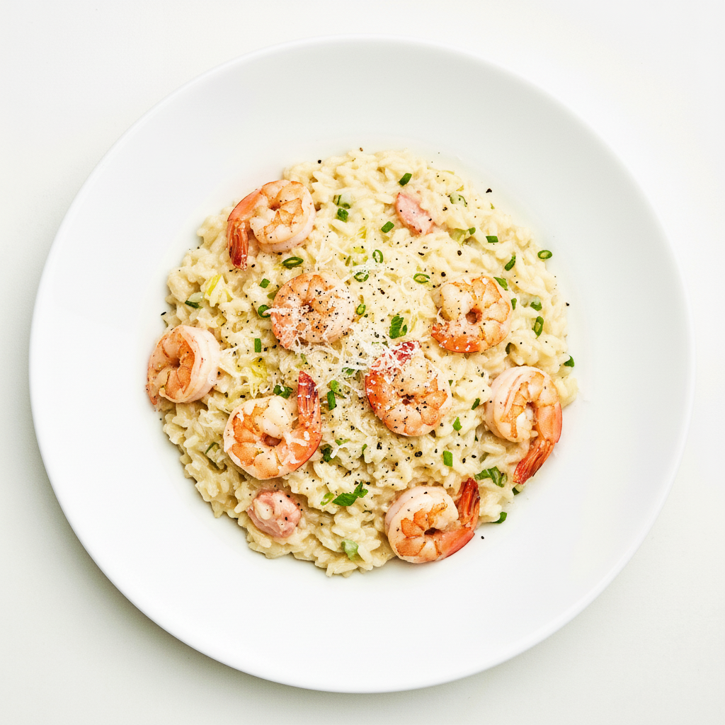 King prawn risotto Full