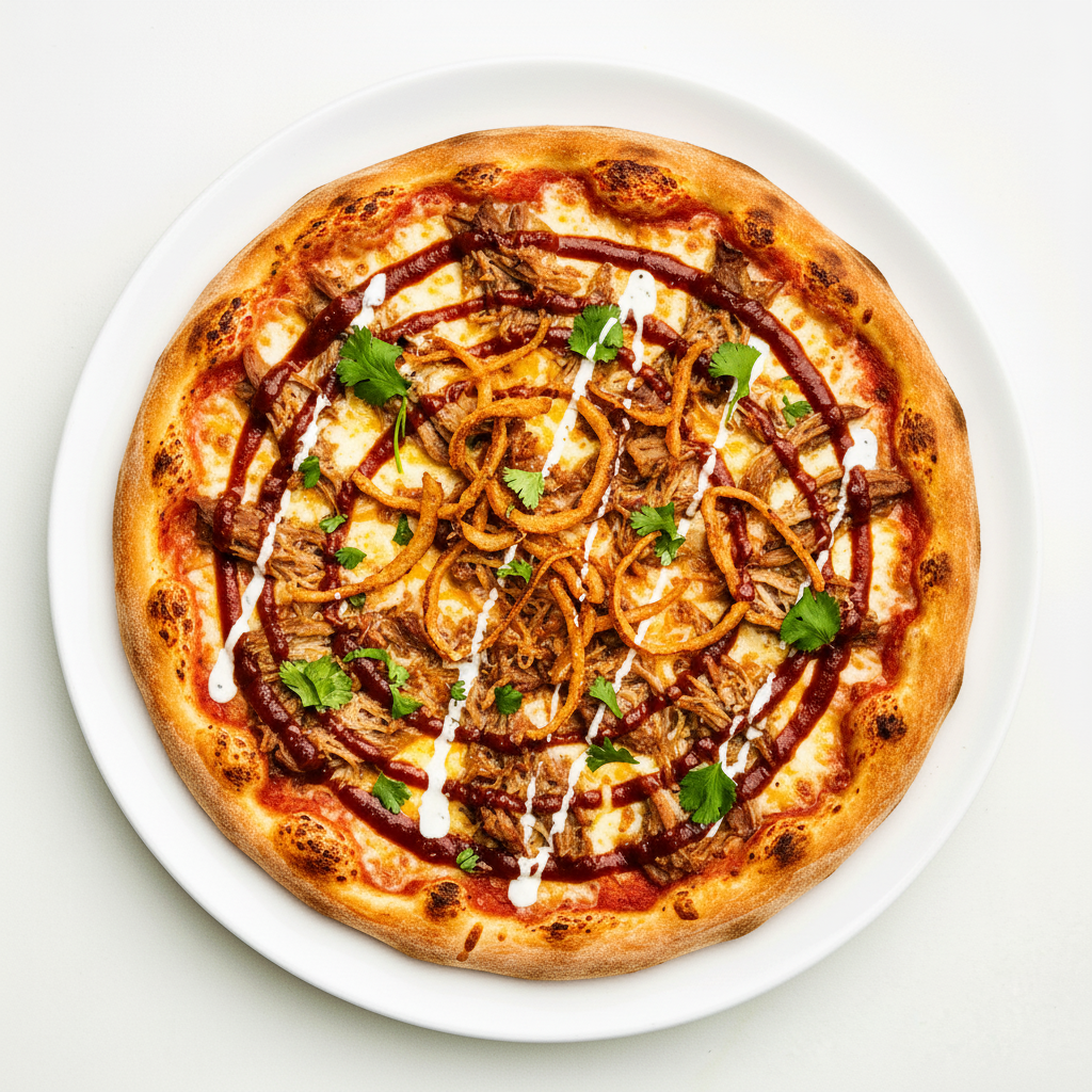 BBQ PULLED PORK PIZZA Full