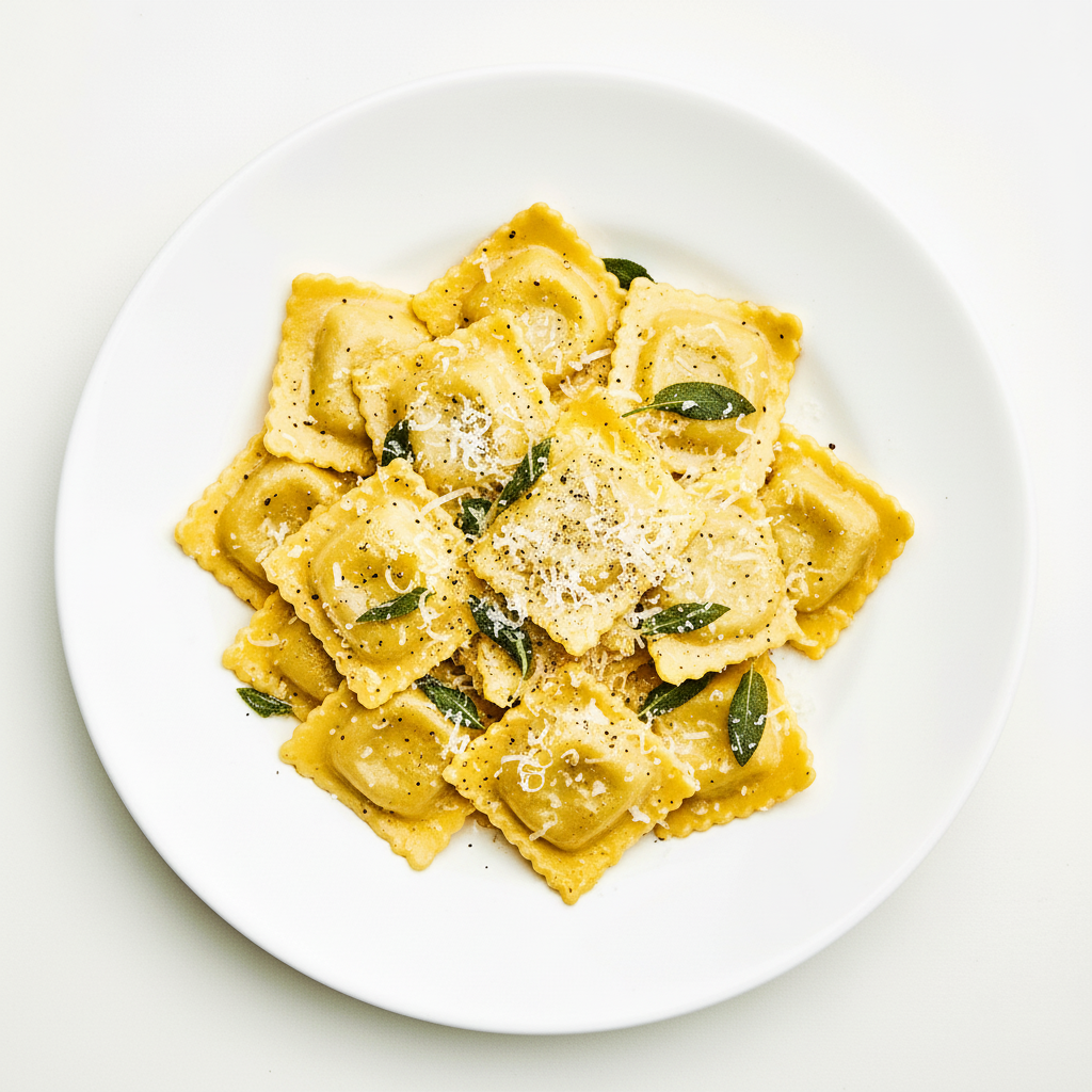 SPINACH & RICOTTA RAVIOLI Full