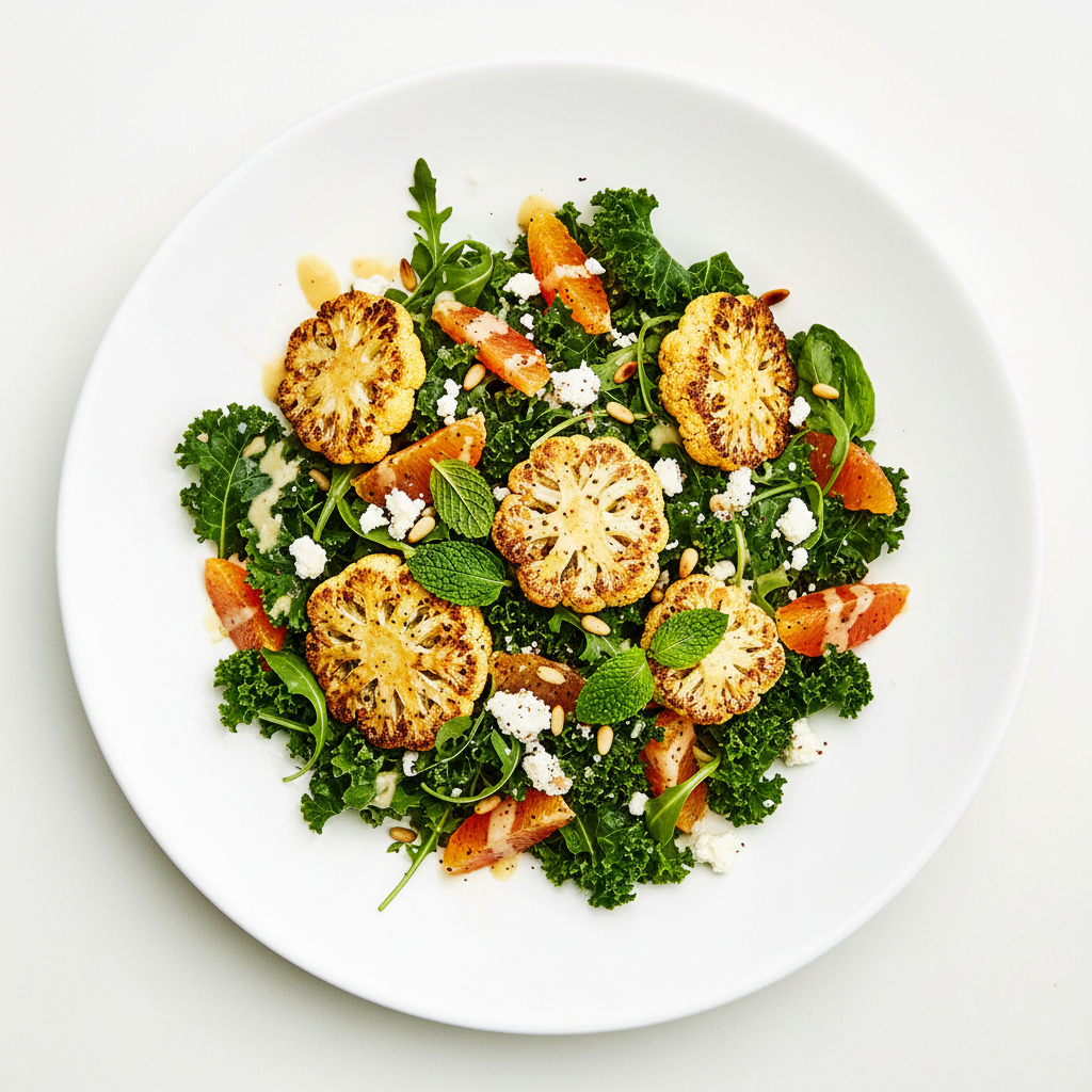 CAULIFLOWER STEAK (GF, V, VE) Full