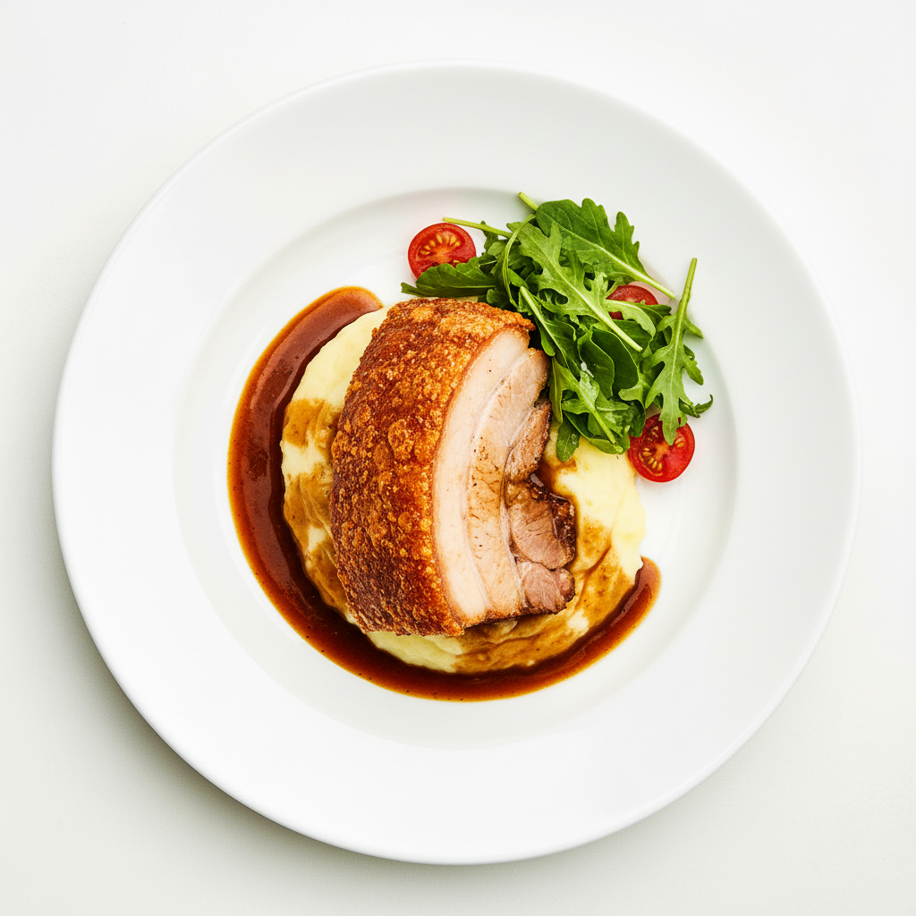 Roast Pork Belly Full