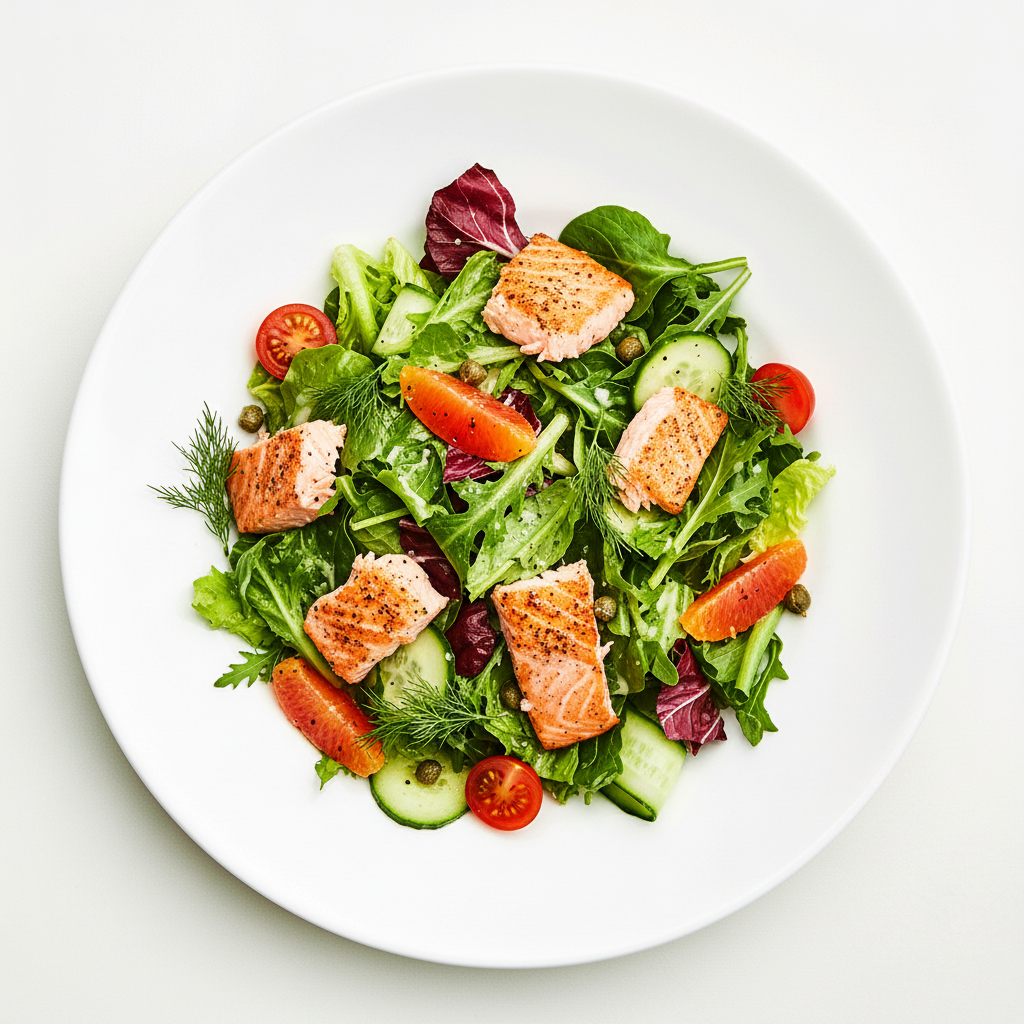 ROAST SALMON SALAD Full
