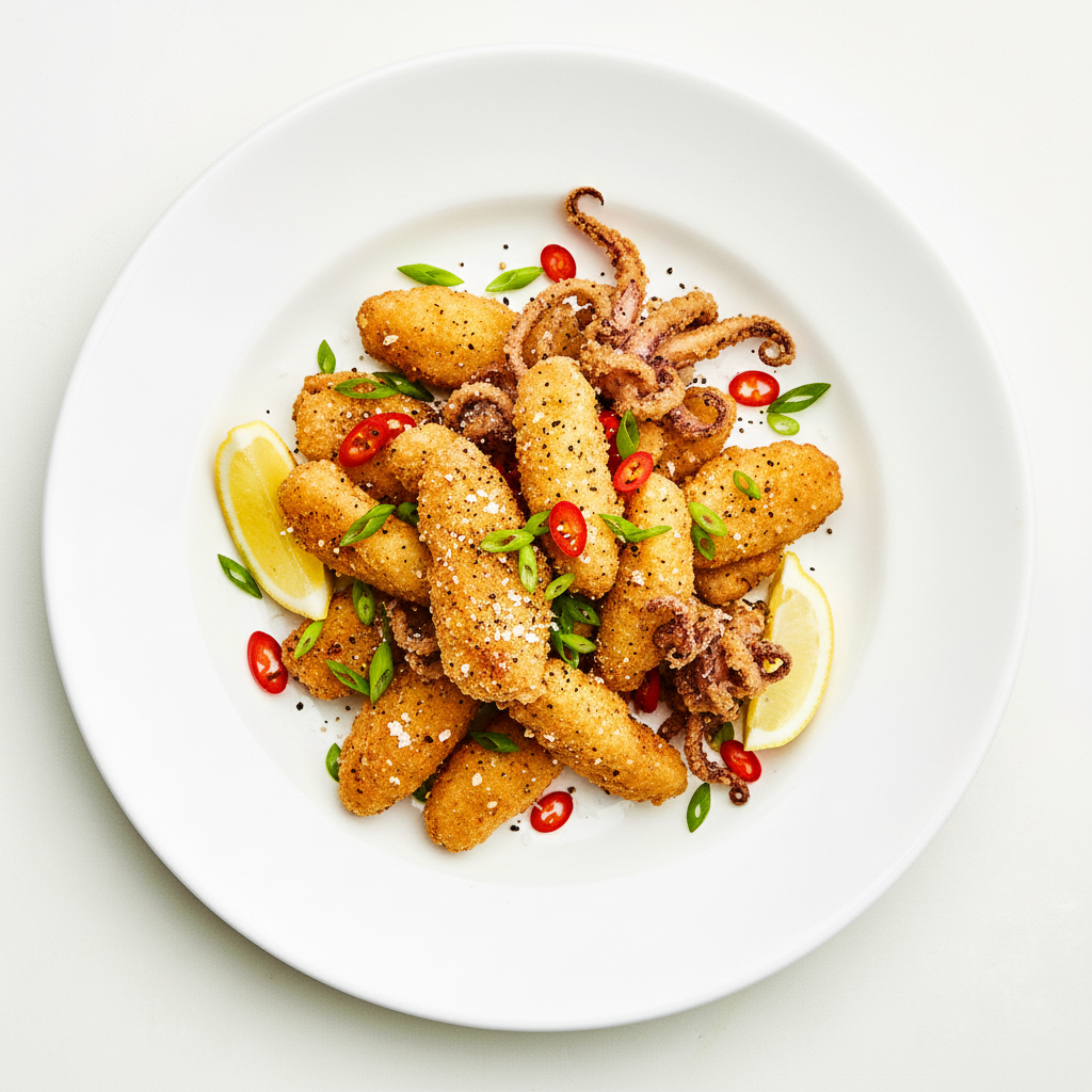 Salt & Pepper Calamari (GF) Full