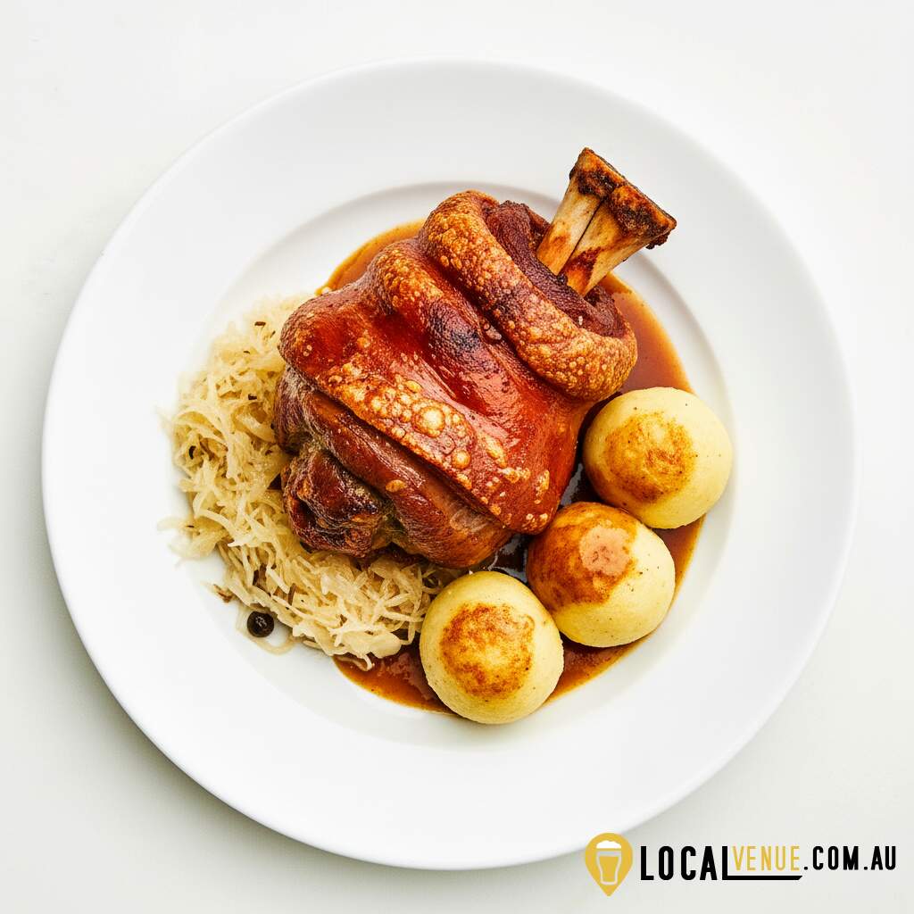 Schweinshaxe (roasted pork knuckle) Full